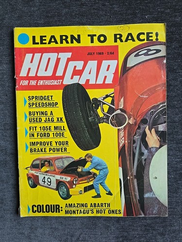 Hot car magazine july 1969 - magazine,