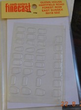 SOUTH EAST FINECAST SE 90 FLUSH GLAZE WINDOWS FOR LIMA CLASS 31   OO GAUGE