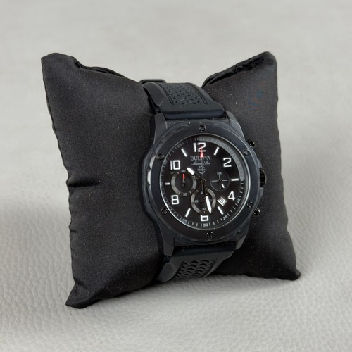 Wristwatch bulova black marine - black,
