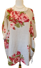 Italian Linen Lagenlook Top