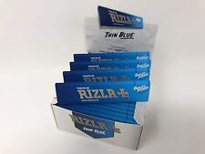 Full Box (50) Blue Rizla Kingsize Thin 50 Rolling Papers Slim King Size