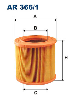 New air filter for - air, saab:99