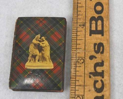 Antique tartan sewing - antique,