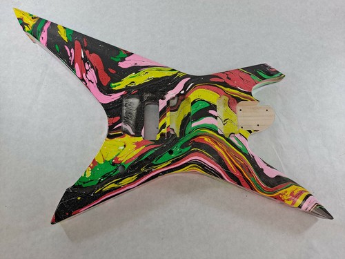 Multicolor dna swirled xiphos - dna,