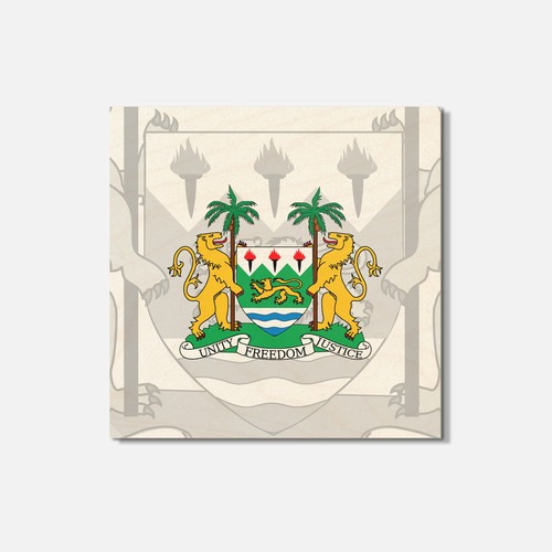 Sierra leone coat arms - sierra,