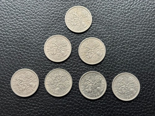 Sixpence 6d queen - x,