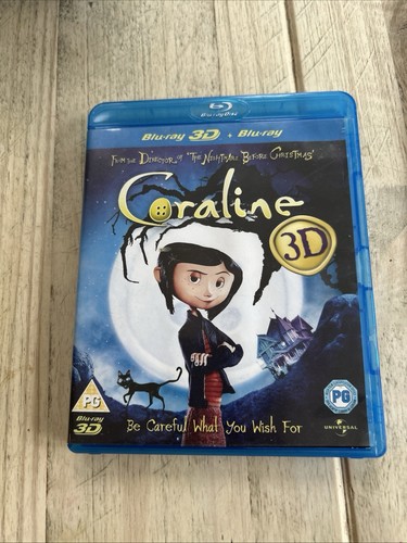 Coraline blu ray - coraline, blu-ray