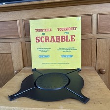 Vintage Spear's Games Scrabble Turntable 1973 in Original Box