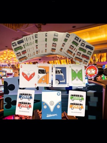 Volkswagen playing card - volkswagen,