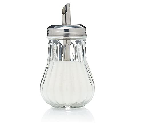 Tijar glass sugar dispenser - sugar,
