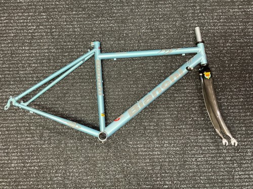 44cm bianchi eros steel chomo - bianchi,