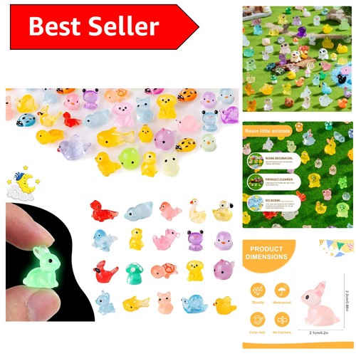 110 pcs mini resin animals - 110,