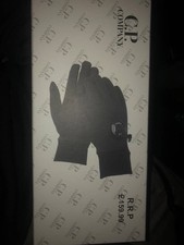 Mens cp Company Blsck Gloves