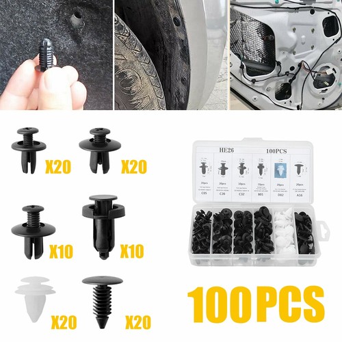 100x car clips - car,