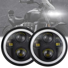 Motorcycle 5.75 Inch Pair LED