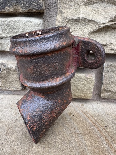 Vintage cast iron rainwater - iron,