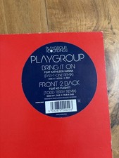 Playgroup - Bring It On / Front To Back, Vinyl 12", Kathleen hanna Electroclash 