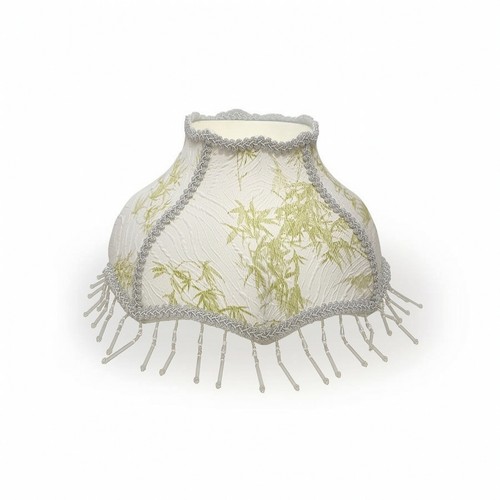 Lampshade with fringe - with, ornate