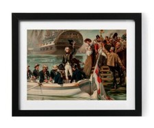 Admiral Horatio Lord Nelson Portrait Painting A4 Picture Print Poster Trafalgar