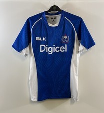 Samoa Home Rugby Shirt 2013/14 Adults Small BLK F734