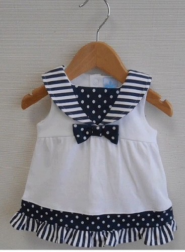 Navy and white sailor - navy,