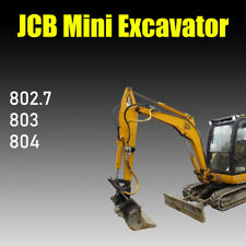 Repair Manual for  JCB 802.7