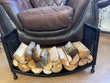 decorative wrought iron log