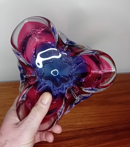 Bohemian chribska art glass - bohemian,