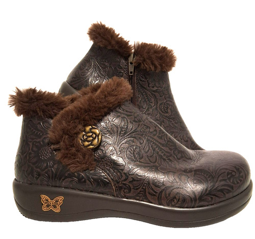 Alegria leather ankle boots - leather,