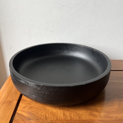 Black large mango wood - mango, bowl