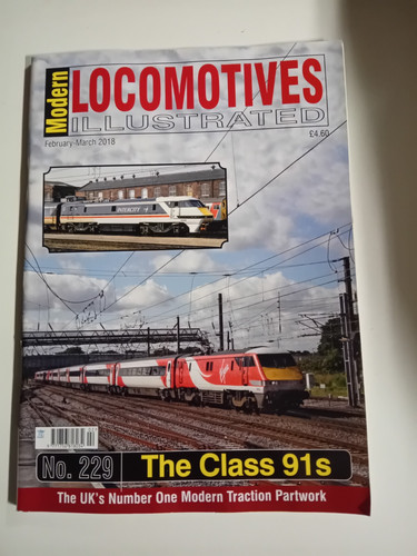 Modern locomotives illustrated - modern,