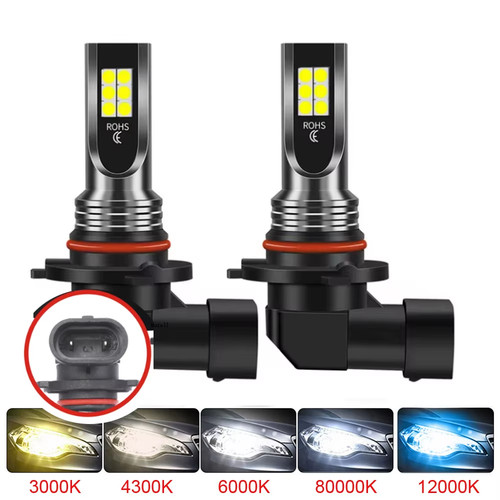 2pcs 9005 9006 - 9005,