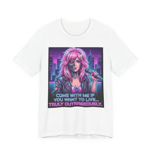 Terminator jem graphic tee - terminator,