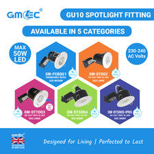 GU10 Fire Rated Downlight IP20