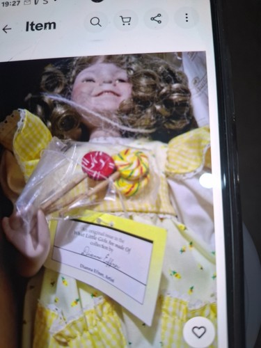 Porcelain doll new boxed - boxed,