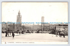 R777331 Liverpool Overhead Railway Pierhead Tuck Town and City Series 2884 PM Ru