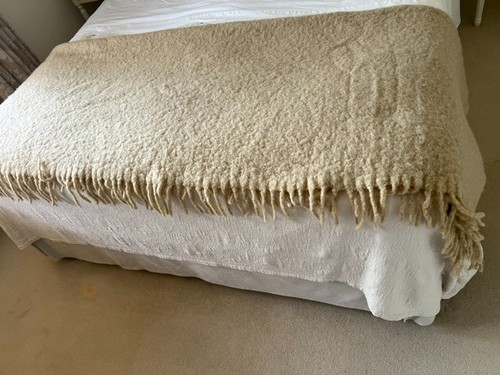 Mulberry mohair throw - mulberry,