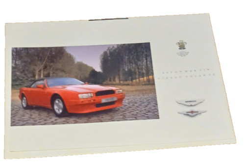 Car brochure aston martin - brochure,