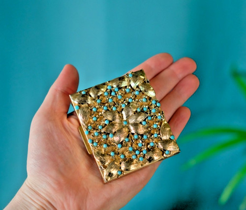 Vintage gold turquoise - vintage, &