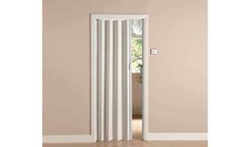 White Oak Effect Double Skin Folding Door