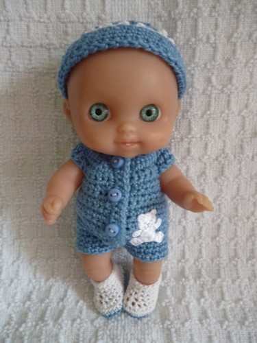 Hand crochet set - , a