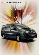 Citroen Dispatch 2007 UK Market Sales Brochure Van Platform Cab Combi
