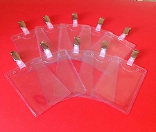 10 Press Pass Ticket ID Holder