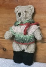 hand knitted teddy bear