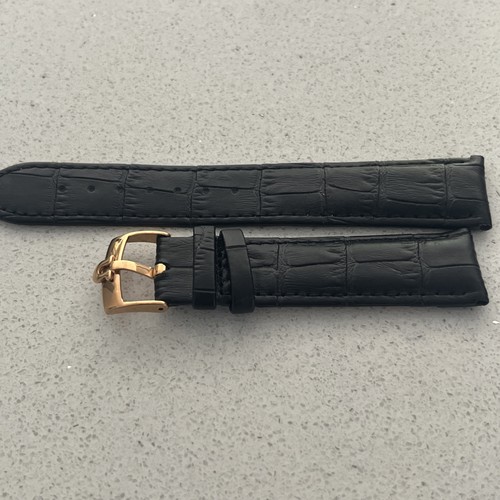 Genuine black leather gents - genuine,
