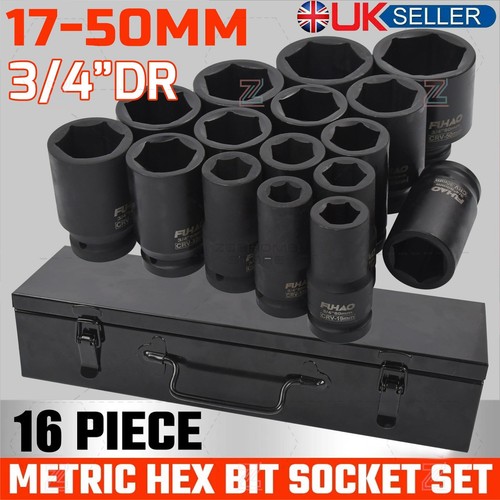 16pcs inch drive deep - 16pcs,