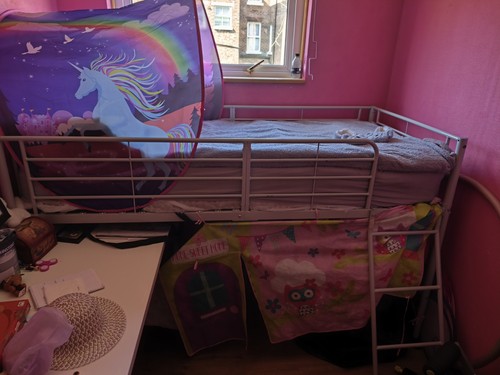 Single mid sleeper bed - sleeper,