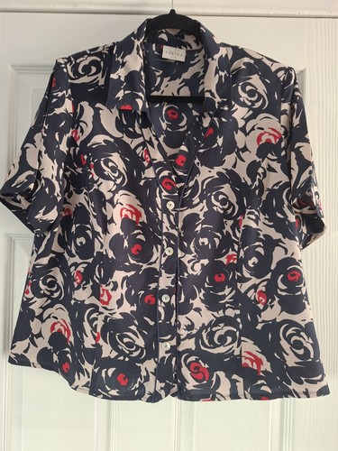 Eastex navy blue mix - eastex, patterned