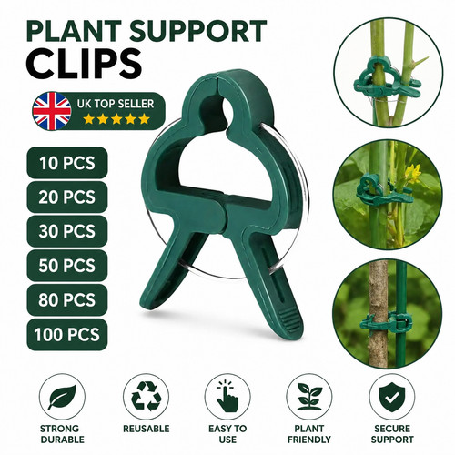 50pcs garden plant - plant, clips