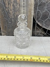 Crystal Perfume Bottle- Edwardian